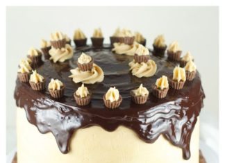 Birthday Cake : Chocolate Peanut Butter Cheesecake Cake – This is amazing cake features 2 chocol…