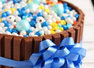 Birthday Cake : Customize to any occasion you need, simply by changing out the candies on the to…
