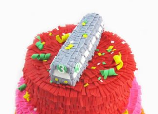 Birthday Cake : Fiesta Cake by Cake Hero of Brooklyn! All edible.