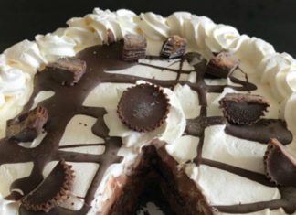 Birthday Cake : Our Gluten Free Peanut Butter Cup Ice Cream Cake is so easy to make, the kids ca…