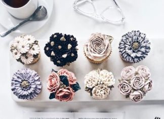 Birthday Cake : Portfolio – IncrEdible Flower Cakes