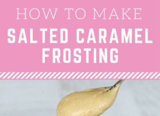 Birthday Cake : The easiest salted caramel frosting recipe ever! Use it to ice cakes, cupcakes a…