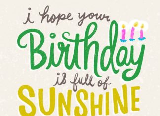 Birthday Quotes : A birthday full of sunshine, rainbows, love, and laughter—we can't think o…