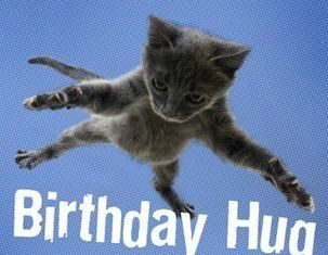 Birthday Quotes : Birthday hug incoming