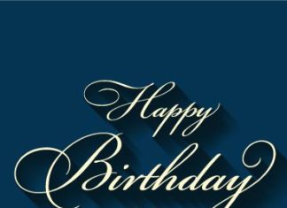 Birthday Quotes : Chic & Stylish Happy Birthday Card: With plenty of style and sophistication, thi…