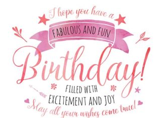 Birthday Quotes : Fab And Fun Happy Birthday.