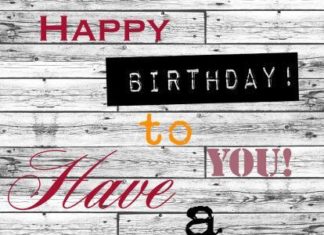 Birthday Quotes : Happy Birthday rustic O.K. for man