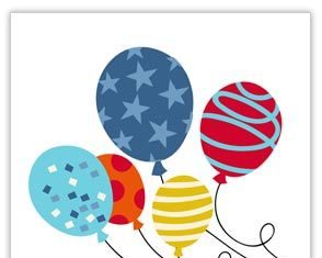 Birthday Quotes : Swirly Balloons – Birthday Cards from CardsDirect