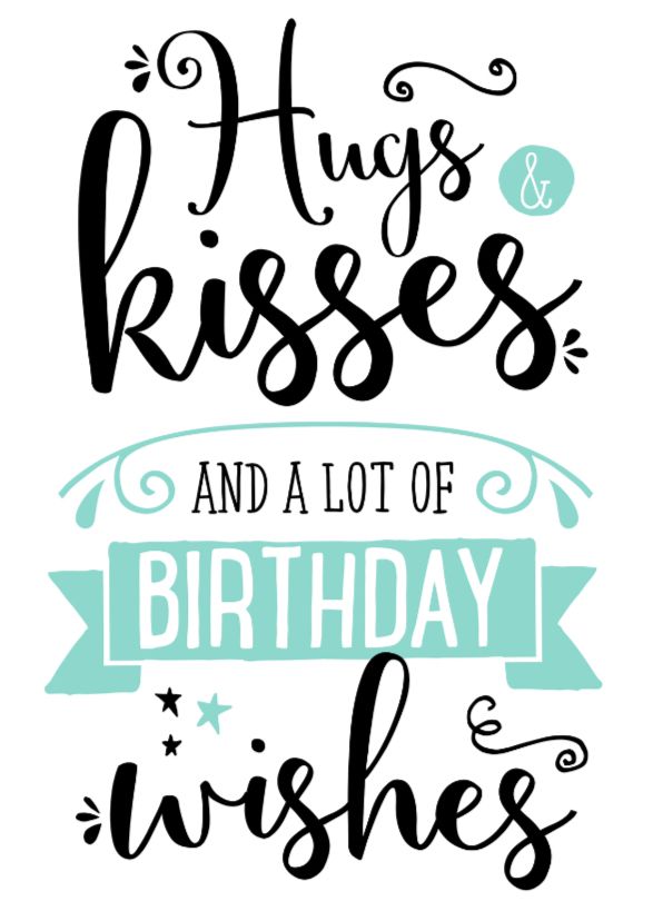 Birthday Quotes : Trendy verjaardagskaart in zwart en wit en één kleur ...