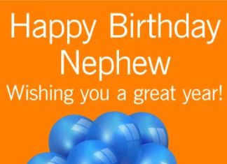 Birthday Quotes : Wishing You a Great Year! Happy Birthday Card for Nephew: This will get his atte…