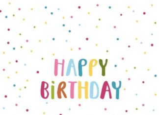 Birthday Inspiration: Happy Birthday