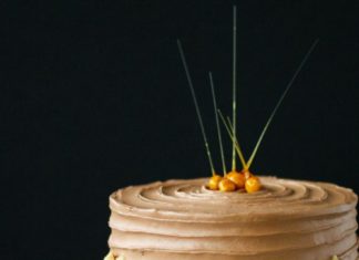 Birthday Cake : A delicious Nutella buttercream with a classic vanilla cake. | livforcake.com