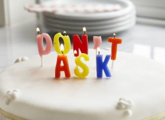 Birthday Cake : Birthday candles. Made me laugh.