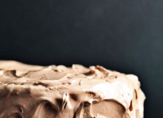 Birthday Cake : Chocolate Velvet Cake Recipe | ©addapinch.com