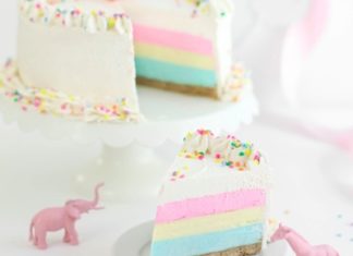 Birthday Cake : colorful confetti cake