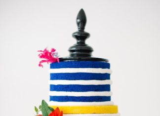 Birthday Cake : DVF Bridesmaids Party inspiration | photo by Brklyn View Photography | Read mor…