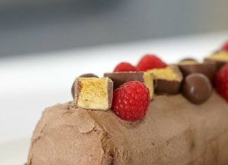 Birthday Cake : Embrace your inner chocoholic, with this quick and easy (no-bake!) Chocolate Rip…