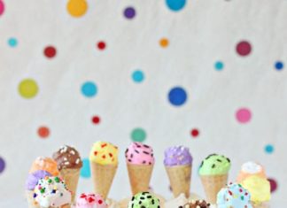 Birthday Party Inspiration : Ice Cream Sundae Cake | From SugarHero.com #kids #birthday #parties