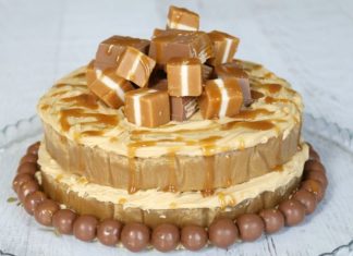 Birthday Cake : If you love salted caramel, you're going to ADORE this Salted Caramel Mud Ca…