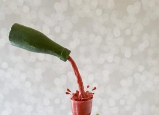 Birthday Cake : Make a Waffle Cake with Pouring Syrup in: Gravity-Defying Cake Designs