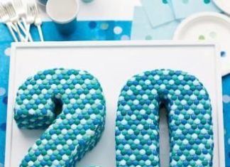 Birthday Cake : Number-Themed Party: “Who's Counting?” Number Cake Recipe