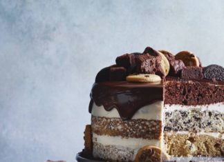 Birthday Cake : Slutty Brownie Cake from www.whatsgabycook… the cake to end ALL CAKES!! (What’…