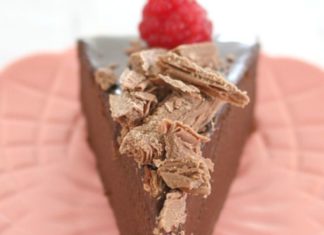 Birthday Cake : The best flourless chocolate cake ever! This is so rich and moist!