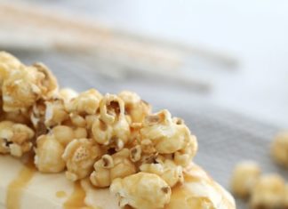 Birthday Cake : The easiest 10 minute Salted Caramel Chocolate Ripple Cake!! This is an absolute…