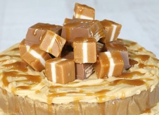 Birthday Cake : This is one of my most requested cakes! A Salted Caramel Mud Cake made with salt…