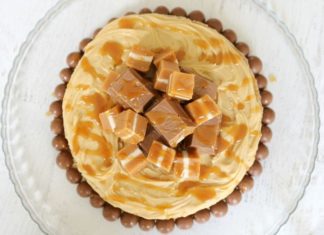 Birthday Cake : This is the easiest Salted Caramel Mud Cake – made this salted caramel frosting …