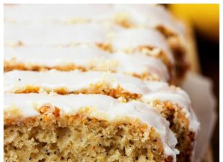 Birthday Cake : This Lemon Poppyseed Pound Cake is made with greek yogurt and healthier ingredie…