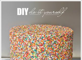 Birthday Cake : When in doubt, just throw hella sprinkles up on that thing and call it a day. | …