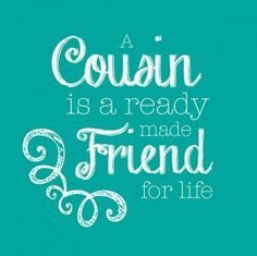 Birthday Quotes : cousin quotes – Google Search