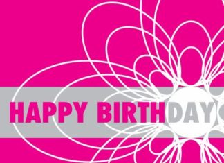 Birthday Quotes : Happy birthday bloem roze – Verjaardagskaarten – Kaartje2go
