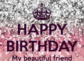 Birthday Quotes : HAPPY BIRTHDAY My beautiful friend