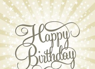 Birthday Quotes : happy birthday vector font – Google Search