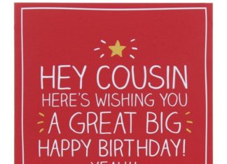 Birthday Quotes : Hey Cousin Birthday Card