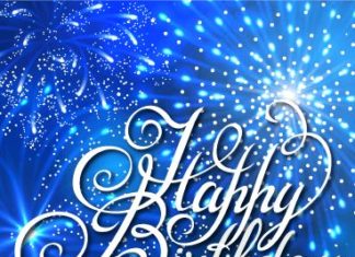 Birthday Quotes : Navy Blue Birthday Fireworks Card: Does your loved one shine brightly in the liv…