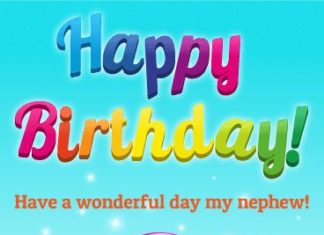 Birthday Quotes : Rainbow Happy Birthday Card for Nephew: Rainbows are so popular right now! Don&#…