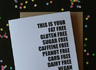 Birthday Quotes : The fat free, gluten free, sugar free, caffeine free, peanut free, carb free, da…