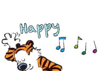 Happy Birthday Wiches : Calvin & Hobbs Birthday Dance