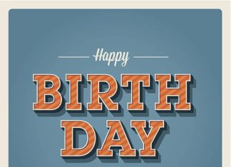 Happy Birthday Wiches : Carte de joyeux anniversaire – Illustration vectorielle