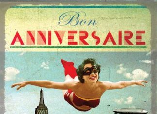 Happy Birthday Wiches : Carte double “Bon anniversaire Super Héroïne”