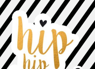 Happy Birthday Wiches : Chique feliciatiekaart met gouden letters, verkrijgbaar bij #kaartje2go voor €…