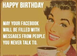 Happy Birthday Wiches : Happy Birthday Facebook Quote