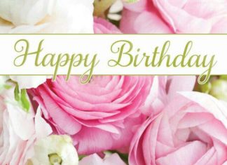 Happy Birthday Wiches : Happy Birthday roses.