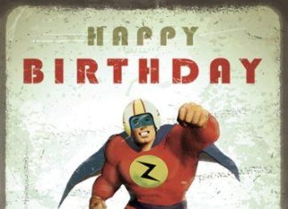 Happy Birthday Wiches : Happy Birthday Superhero Greeting Card by Max Hernn & Stephen Mackey