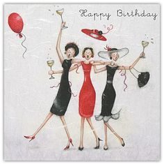 Happy Birthday Wiches : Illustration de Berni Parker.