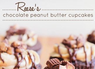 Birthday Cake : Reese's Chocolate Peanut Butter Cupcakes