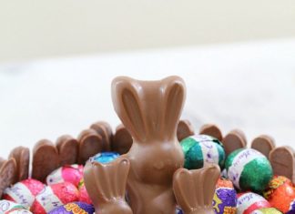 Birthday Cake : The ultimate cheats ’15 Minute Chocolate Overload Easter Cake’, made from a …